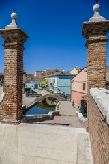 Italien Po-Delta Comacchio Emilia-Romagna