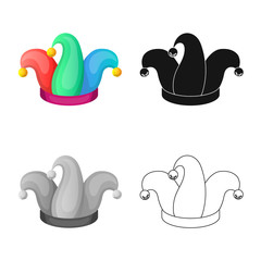 Vector illustration of party and birthday sign. Collection of party and celebration vector icon for stock.