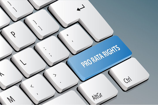 pro rata rights
