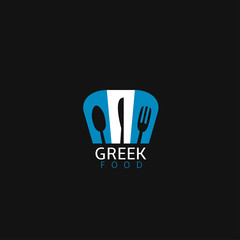 Greek food icon