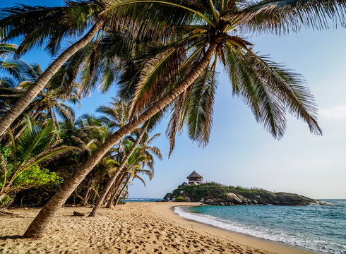 El Cabo San Juan del Guia beach, Tayrona National Natural Park, Magdalena Department, Colombia