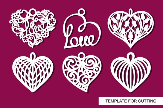 Laser Cut Templates Heart Images – Browse 3,251 Stock Photos, Vectors, and  Video | Adobe Stock