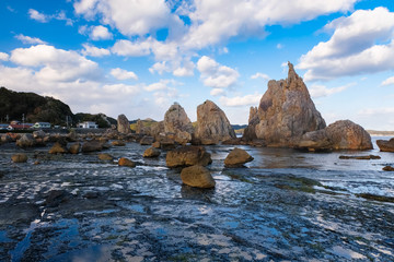 Fototapeta premium 串本町 橋杭岩