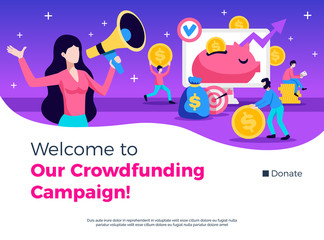 Crowdfunding Campaign Promotion Design  