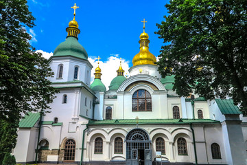 Fototapeta na wymiar Kiev Sophia Cathedral 14