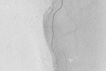 Cement surface crack. Caused by wrong construction.