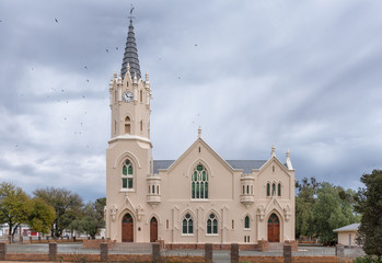 Historic Dutch Reformed Church in Vosburg in the Northern Cape