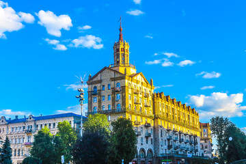 Fototapeta na wymiar Kiev Independence Square 08