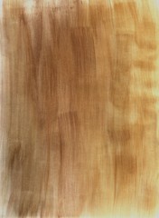 Watercolor brown abstract handmade background