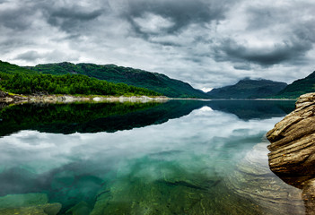 Fjord in Norwegen