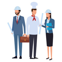 Obraz premium Jobs and professions avatar