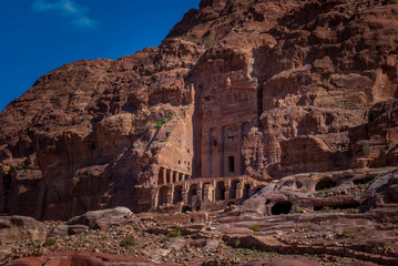 Petra royal tombs, Jordan, Middle East