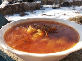 Russian village