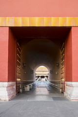 Big door at entrance gate for Forbidden City