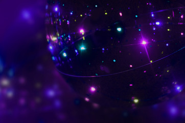 Abstract blurred dark purple blue background.