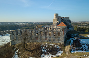 Fototapeta na wymiar Rabsztyn castle near Olkusz, Poland
