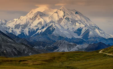 Deurstickers Denali Mount McKinley - Denali National Park - Alaska