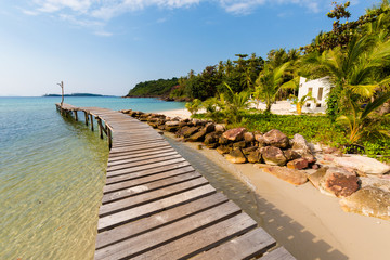 Fototapeta premium Tropical landscape of Koh Kood