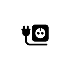 classic power socket icon