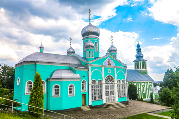 Fototapeta na wymiar Mukachevo Saint Nicholas Monastery 04