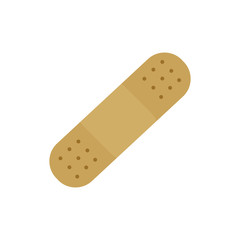 Bandage emoji vector flat design 