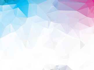 Colorful light Polygonal Mosaic Background. geometric pattern, triangles background. Creative Business Design Templates. Vector illustration.