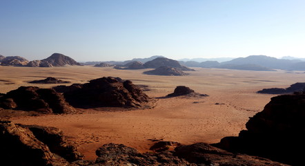 Wadi Rum Wüste in Jordanien