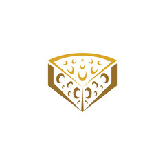 cheese logo symbol icon vector element