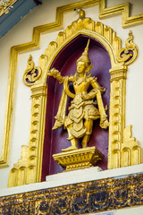 Templo budista Shwedagon Pagoda em Yangon, Myanmar.
