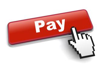 pay concept 3d illustration isolated