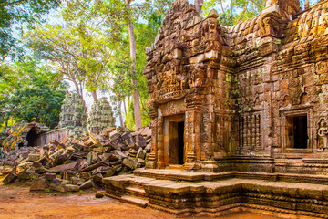 Temple in jungle