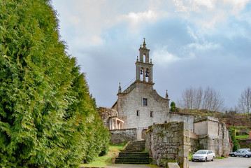 church of Santa Maria de Vilanova  in Allariz, Orense
