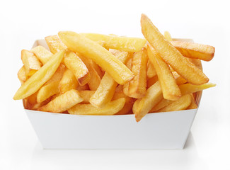 French fries isolated on white background - Powered by Adobe