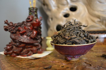 Dry Black Loose Leaf Tea