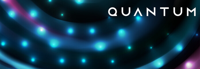 futuristic twisted dots vector background 