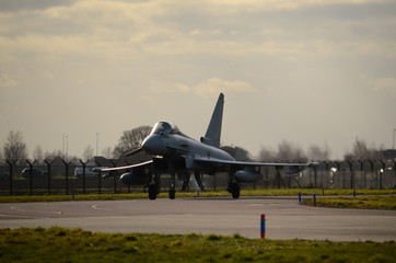 typhoon military aircraft