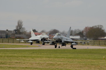 Typhoon scramble, air defence 