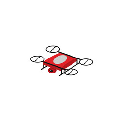 Quadrocopter vector graphics