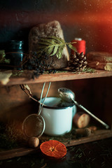 still life Cup village