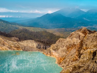 lake in the mountains