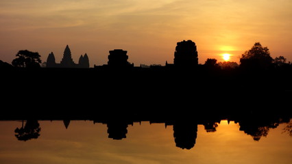 Fototapeta na wymiar Kambodscha, Siem Reap, Angkor Wat