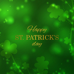 St Patrick's Day greeting card