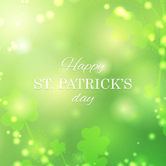 Naklejka na ściany i meble St Patrick's Day greeting card