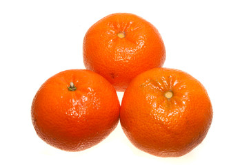 mandarin isolated on white background