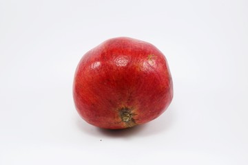 pomegranate isolated on a white background