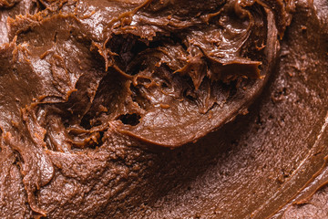 Melted chocolate background