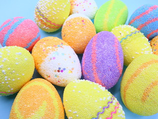 Colorful Easter Composition