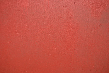 Fototapeta premium Red metal texture with scratches and cracks