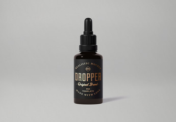 Dropper Bottle Mockup 