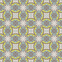 Seamless Abstract geometric tile pattern surface design